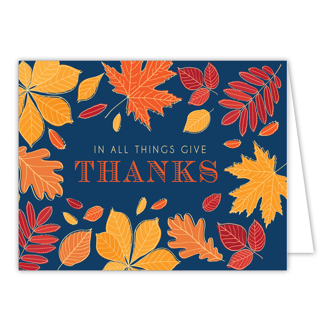 In All Things Give Thanks Greeting Card