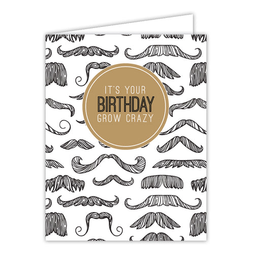 It's Your Birthday Grow Crazy Small Folded Greeting Card