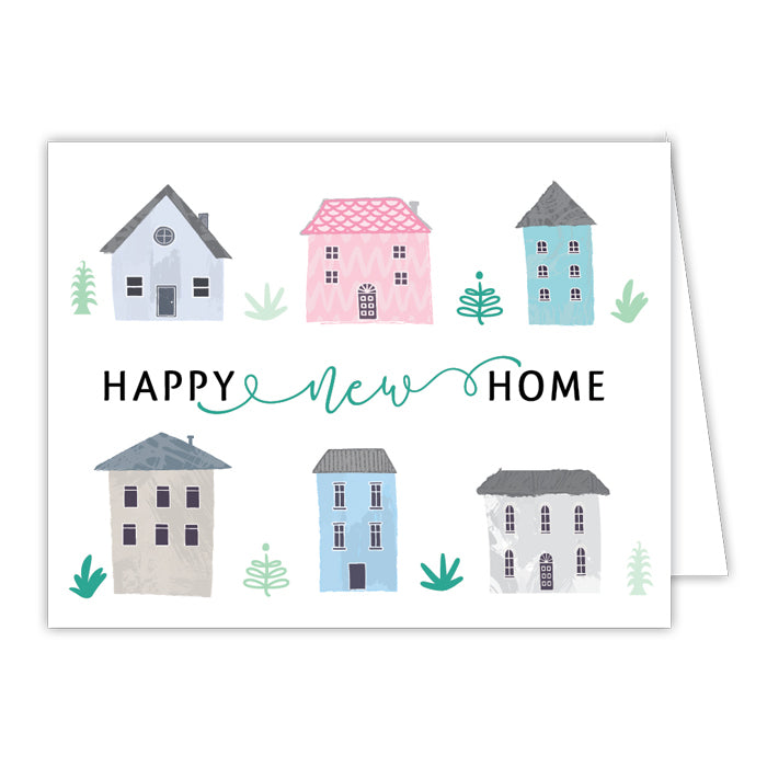 Happy New Home Small Folded Greeting Card – RosanneBECK Collections happy-new-home-small-folded-greeting-card-rosannebeck-collections