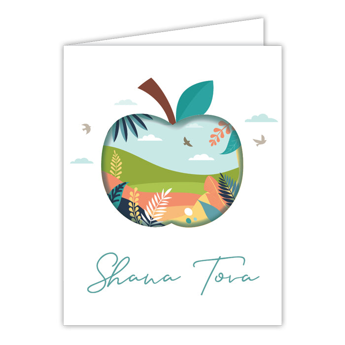 Shana Tora Apple Landscape Greeting Card
