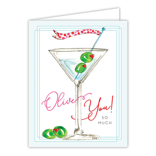 Olive You Greeting Card