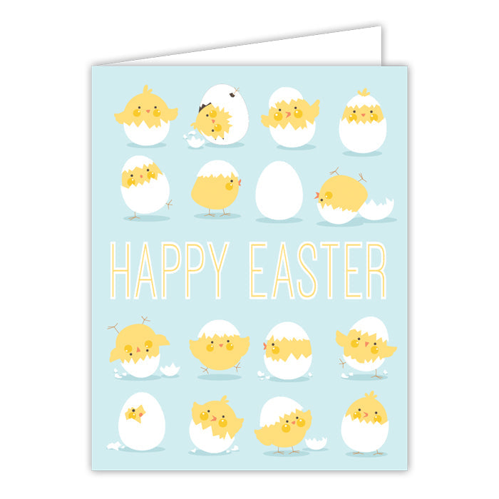 Happy Easter Baby Chics Greeting Card