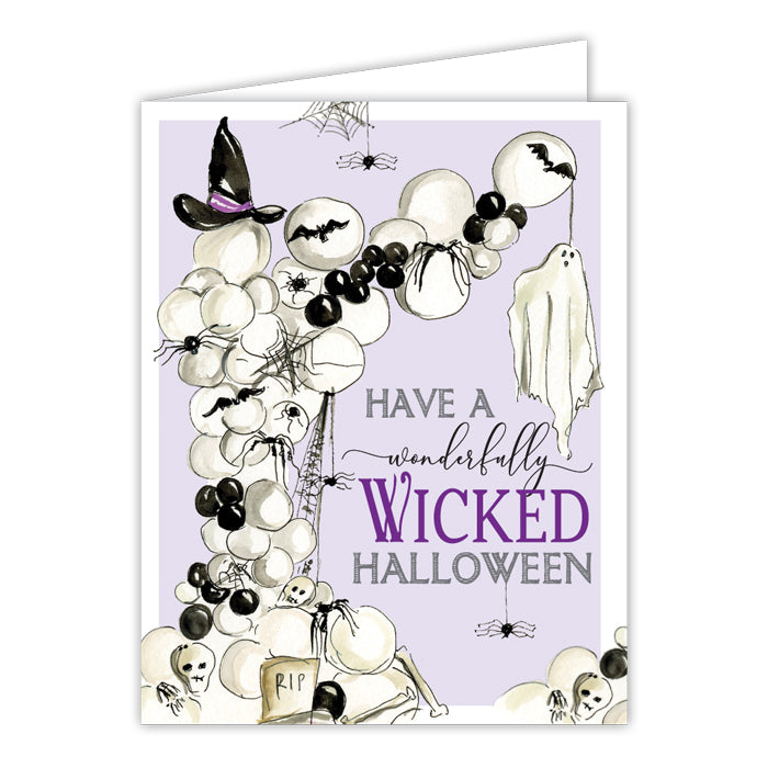 Have A Wonderfully Wicked Halloween Greeting Card