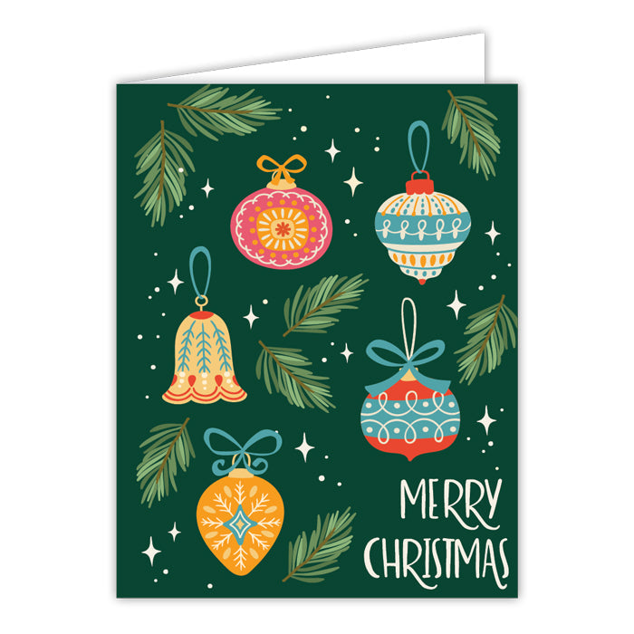 Holiday Ornaments Greeting Card