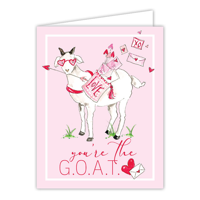 You’re the G.O.A.T Greeting Card