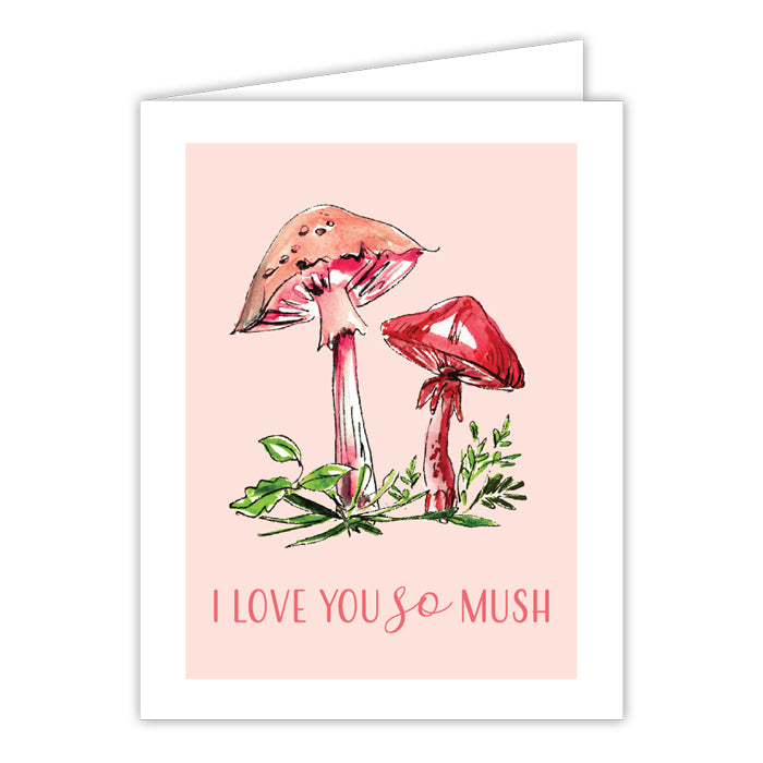 Valentine’s Mushrooms Greeting Card