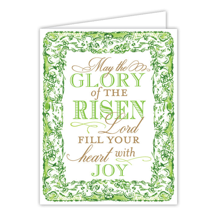 May the Glory Easter Greeting Card