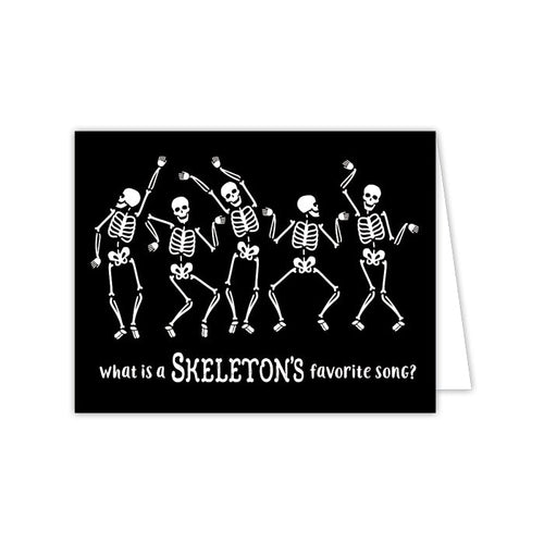 Dancing Skeletons Greeting Card