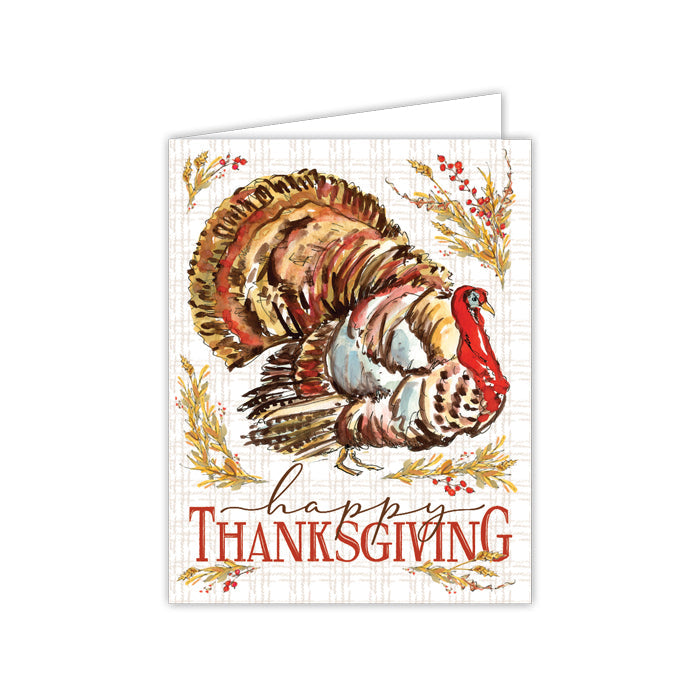 Traditional Turkey Greeting Card