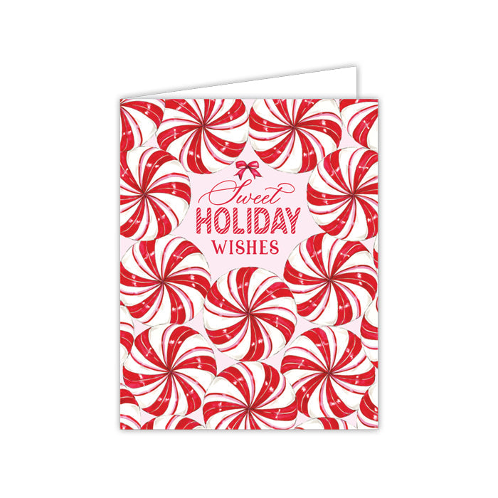 Peppermint Greeting Card