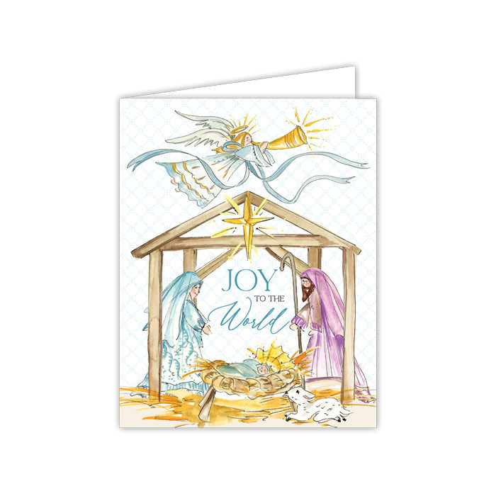 Nativity Scene Greeting Card