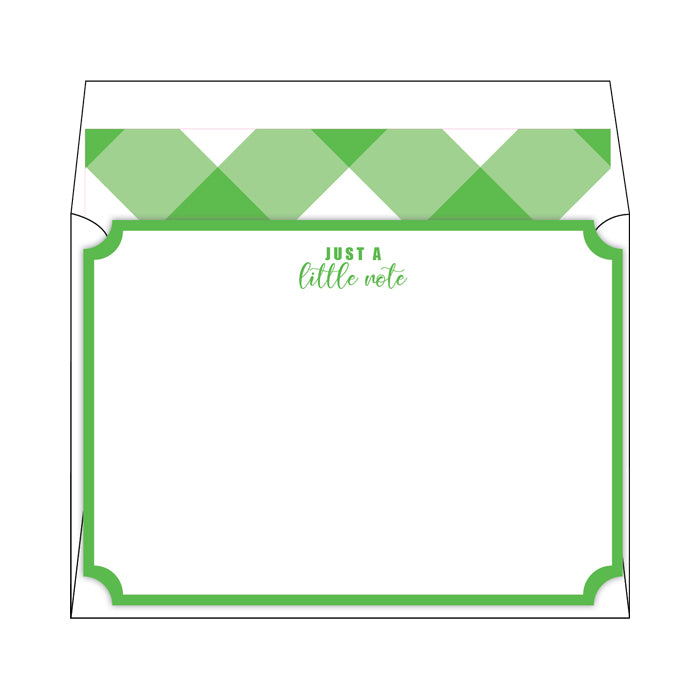 Just a Little Note Flat Note Stationery