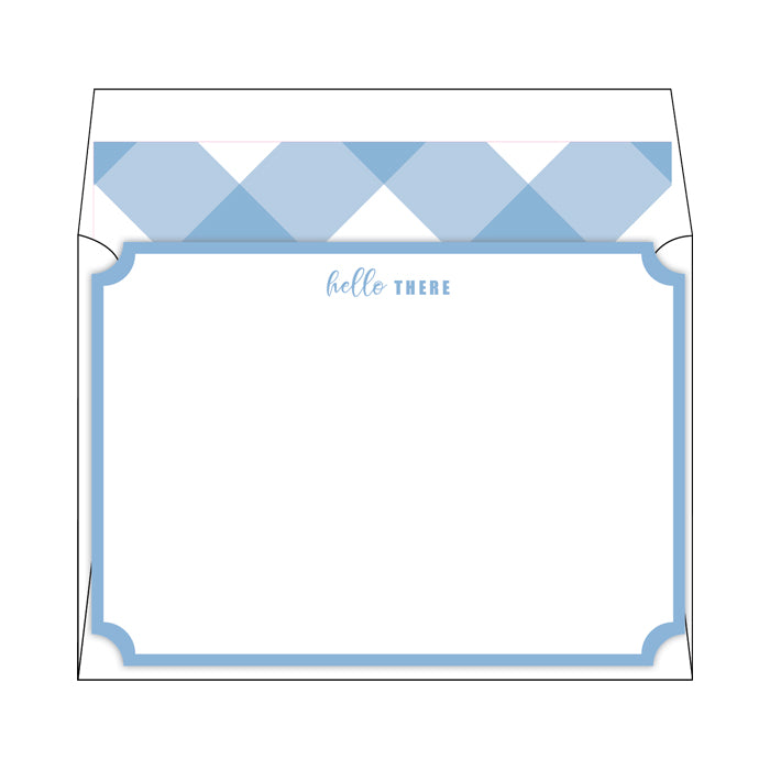 Hello There Flat Note Stationery