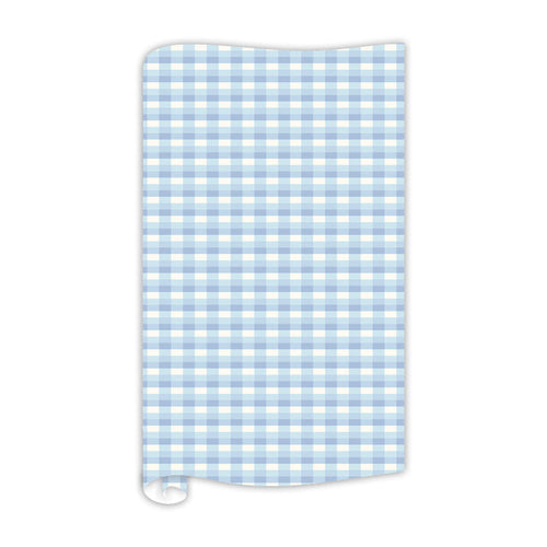 Caitlin Wilson French Blue Plaid Gift Wrap