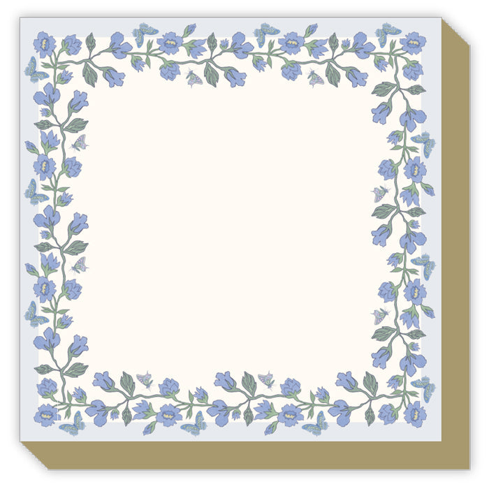 Caitlin Wilson French Blue Floral Vine Luxe Pad