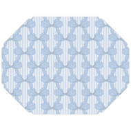 Caitlin Wilson French Blue Bow Posh Die-Cut Placemat