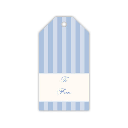 Caitlin Wilson French Blue Stripe Gift Tags