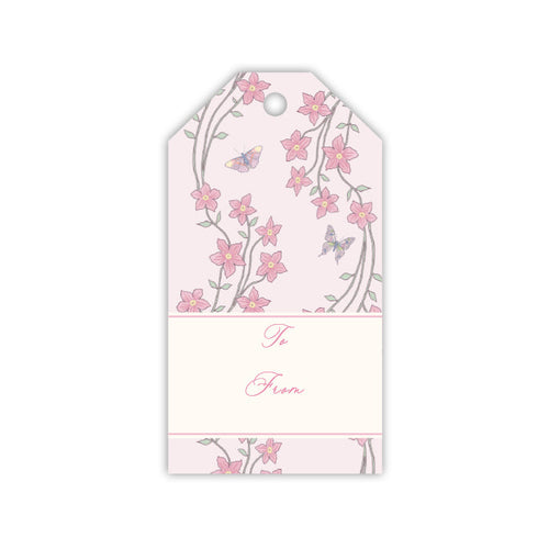 Caitlin Wilson Blush Floral Vine Gift Tags