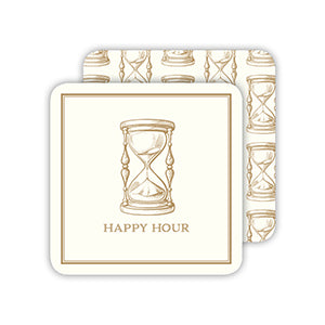 Happy Hour Paper Coasters