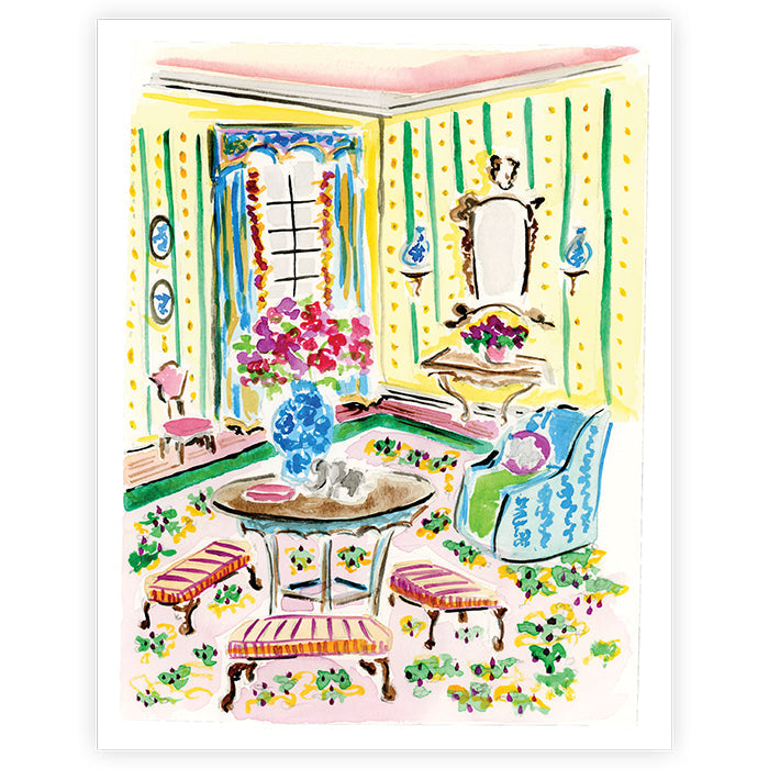 Madcap Cottage House of Bedlam Parlor Art Print