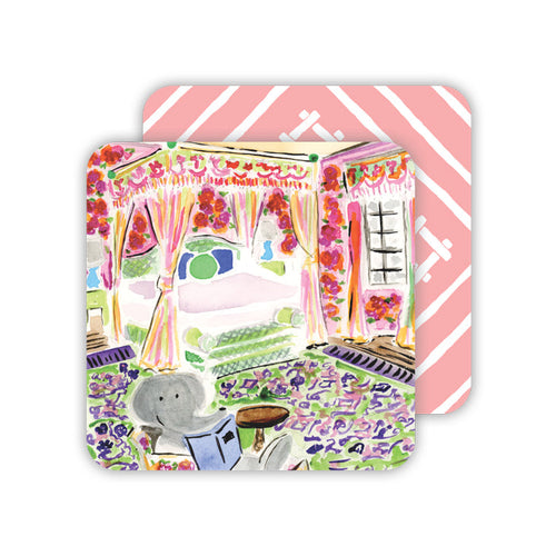 Madcap Cottage House of Bedlam Bedroom Paper Coasters