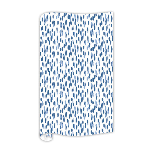 Madcap Cottage Blue Clubhouse Dot Wrapping Paper