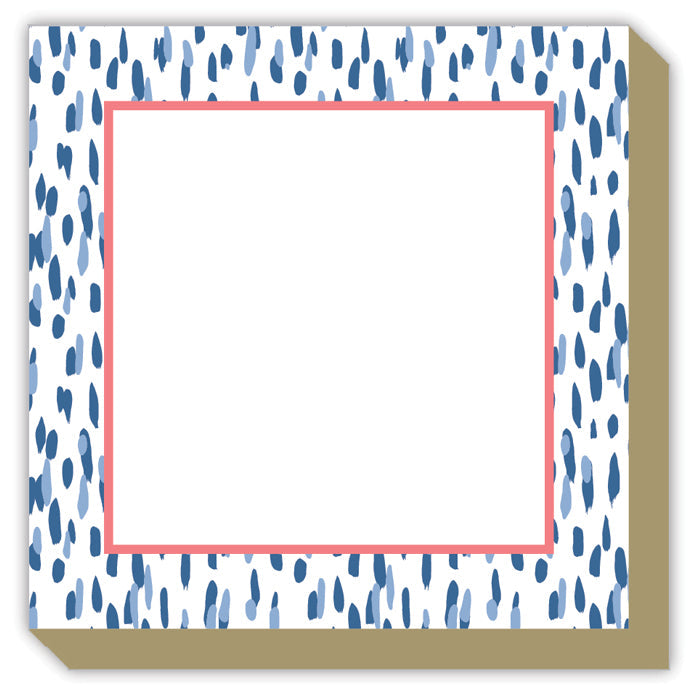Madcap Cottage Blue Clubhouse Dot Luxe Notepad