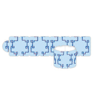 Madcap Cottage Blue Bamboozled Trellis Napkin Ring