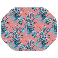 Madcap Cottage Blue Bermuda Bay Botanicals Posh Die-Cut Placemats