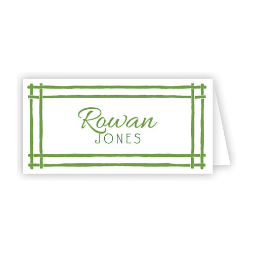 Madcap Cottage Green Island House Border Place Cards