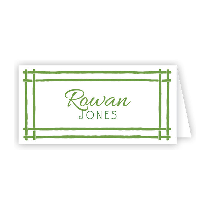 Madcap Cottage Green Island House Border Place Cards